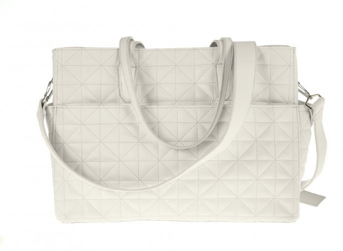 Nanán Borsa Mamma con manici Bianca Offerte