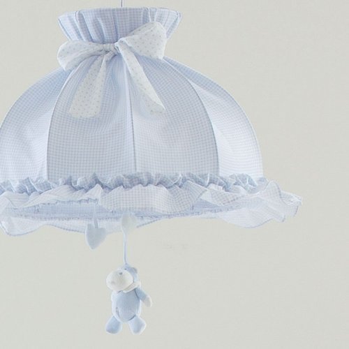 Nanán Lampadario Bombo Azzurro Negozio online di fabbrica