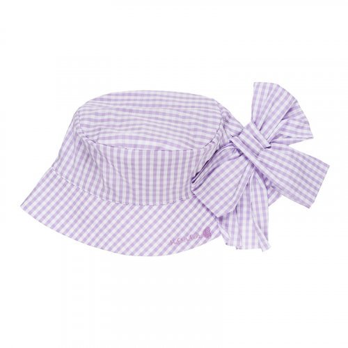 Nanán Cappello Quadrettini Lilla