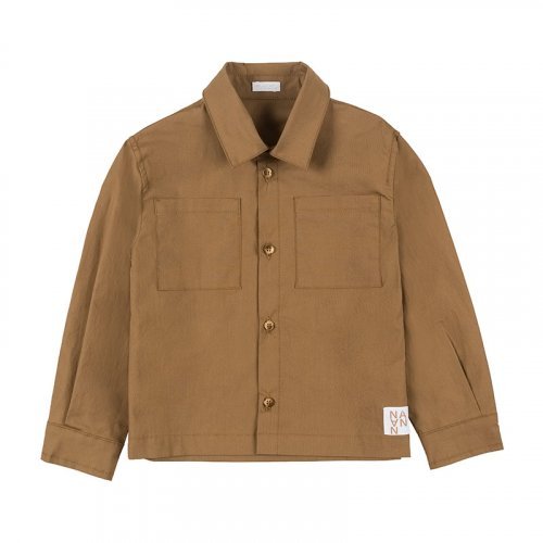 Nanán Giacca Camicia Marrone Offerta migliore