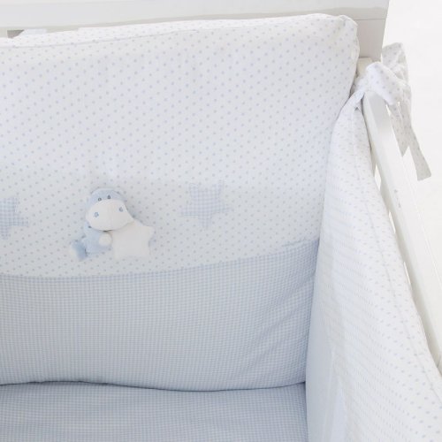 Nanán Set Piumone e Paracolpi 4pz Bombo Azzurro Comprane uno, ottenene uno gratis