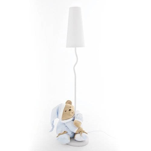Nanán Lampada da terra Puccio azzurra