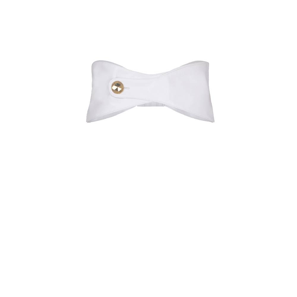 Nineminutes U&O – THE BOW BELT WHITE Rilascio limitato