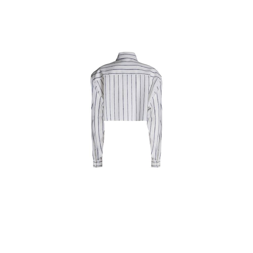 Nineminutes REVERSIBLE – THE MAIA CROP BARRÈ BLU Saldi
