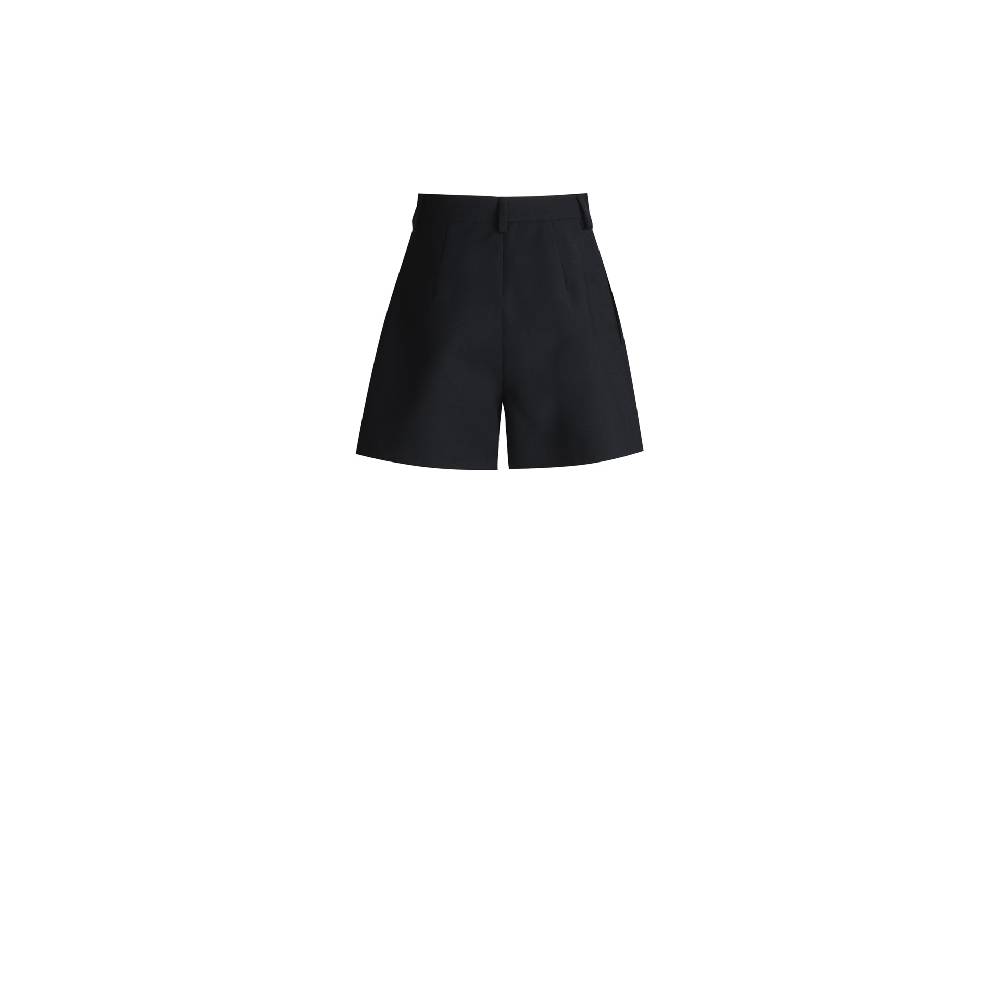Nineminutes REVERSIBLE – THE WOMAN SHORT WOOL BLACK Nuova