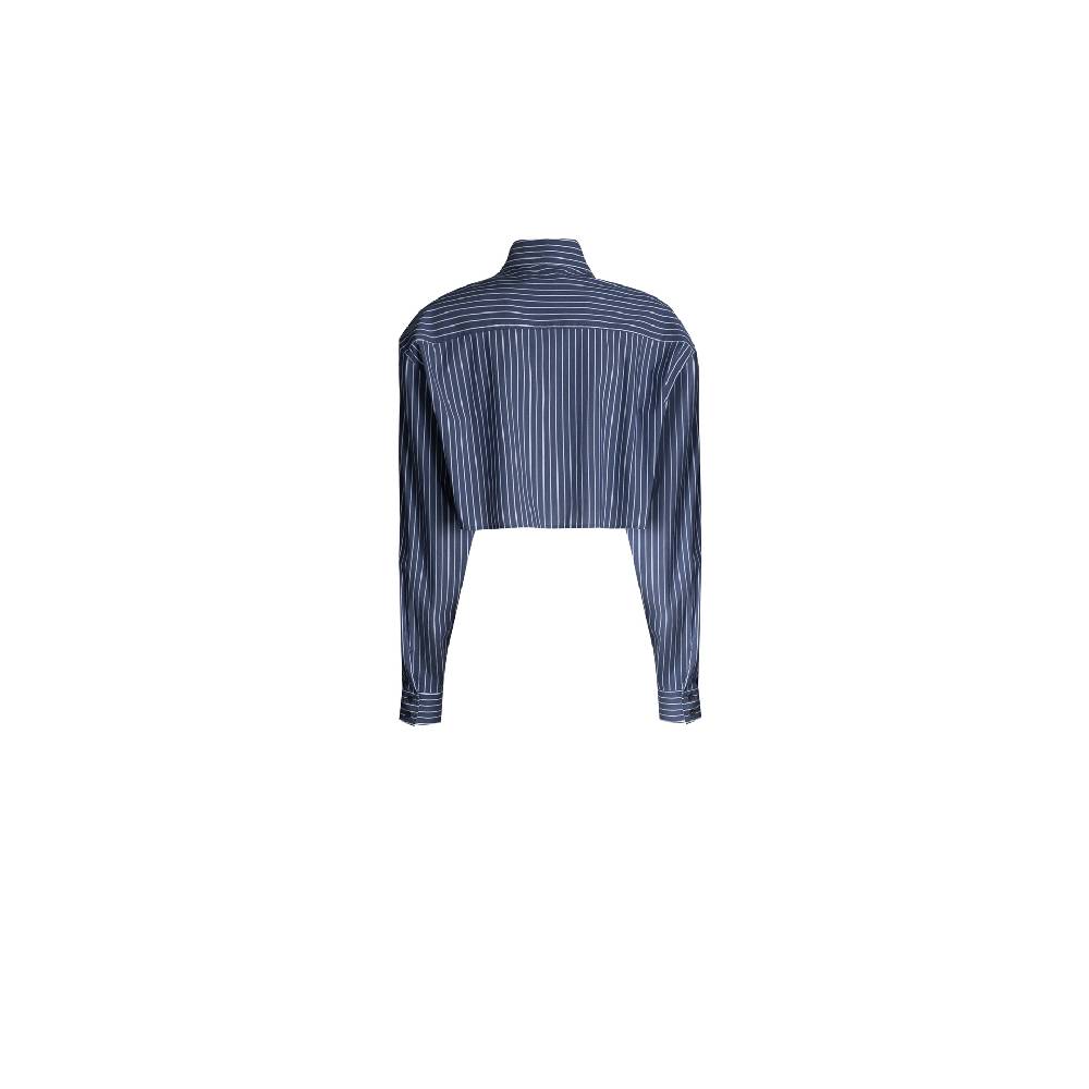 Nineminutes REVERSIBLE – THE MAIA CROP COTTON STRIPE Nuovo