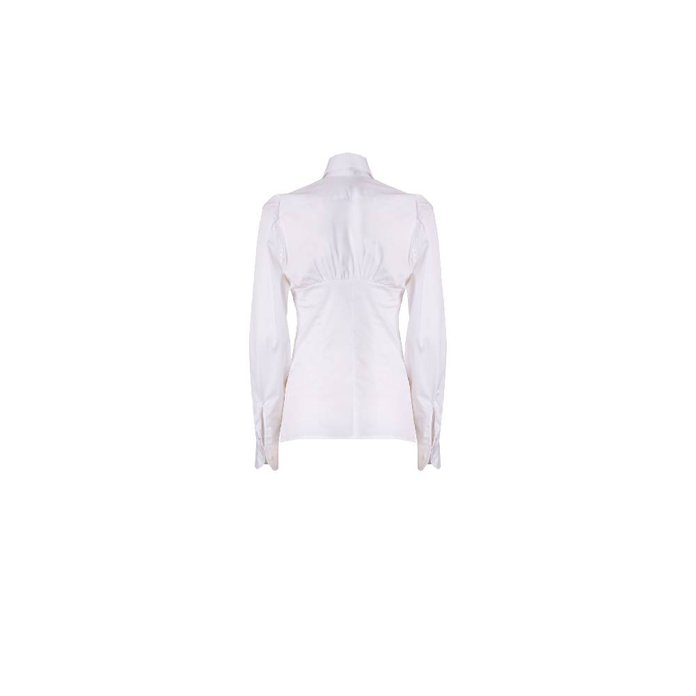 Nineminutes REVERSIBLE – THE MICHELLE SHIRT COTTON WHITE Spedizione Gratuita