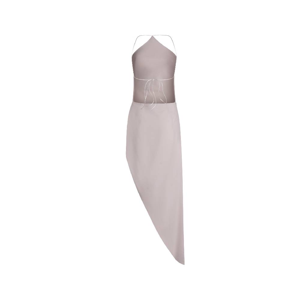 Nineminutes REVERSIBLE – THE TOMI MIDI CREPE SAND Qualità Garantita
