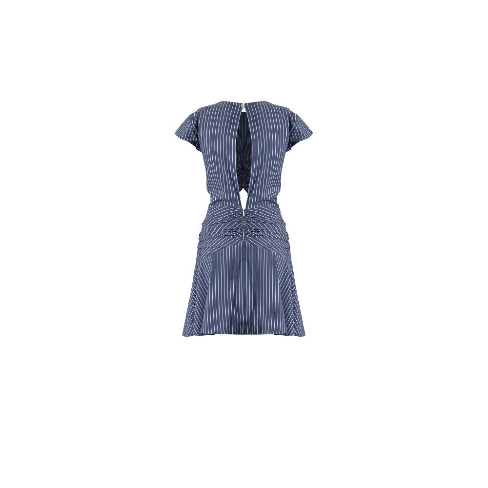 Nineminutes REVERSIBLE – THE BUTTERFLY DRESS COTTON STRIPE In Vendita