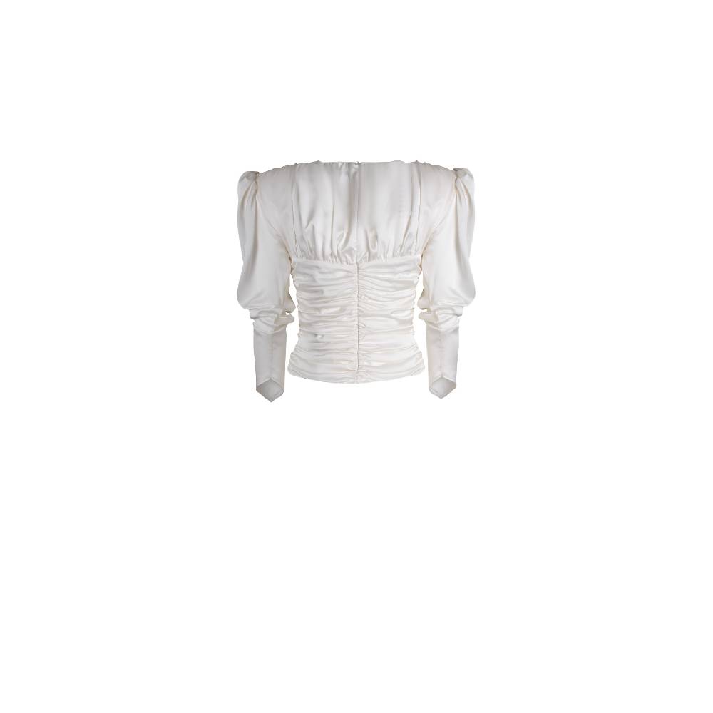 Nineminutes IMNOTPERFECT – THE PAOLINA TOP CHAMPAGNE Spedizione Gratuita