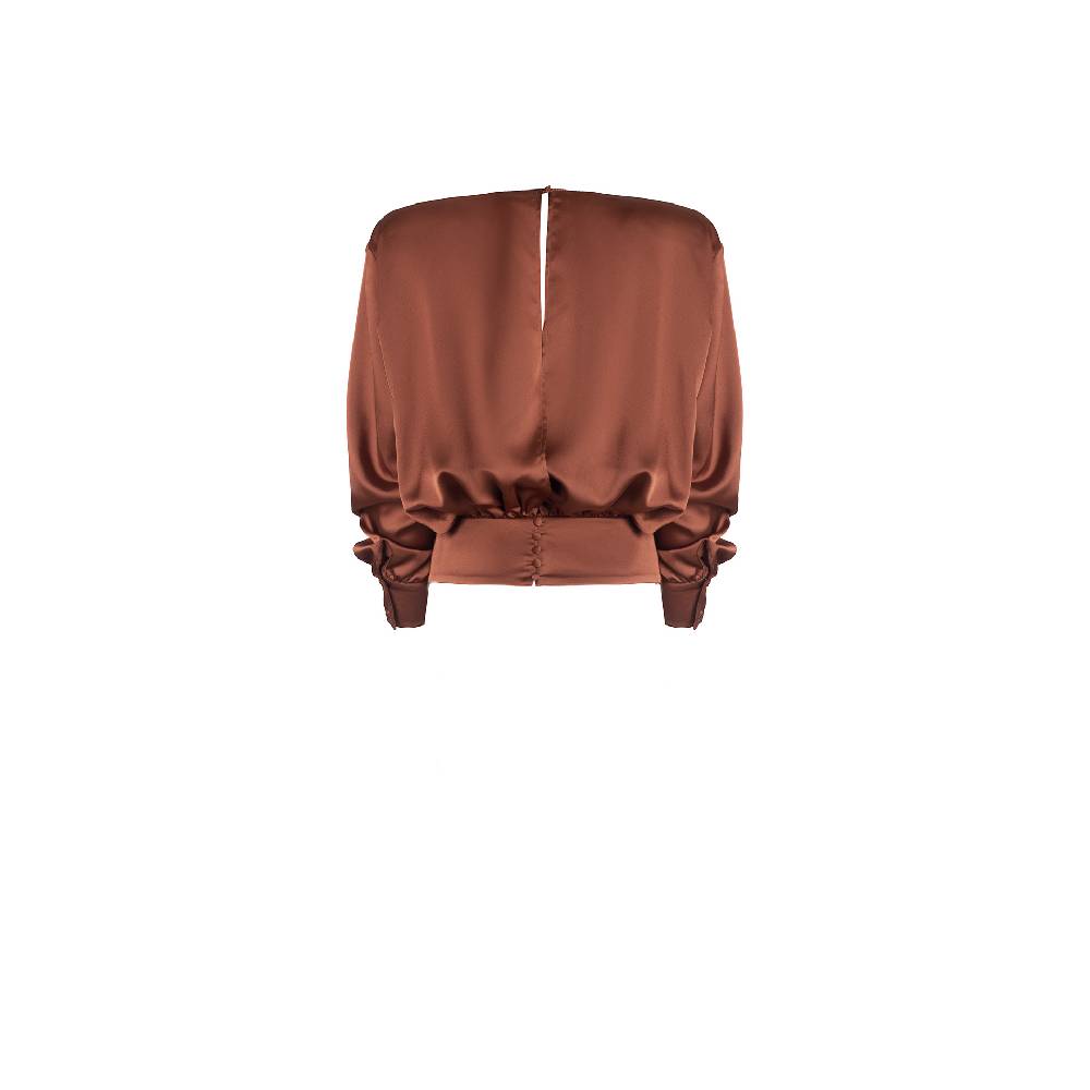Nineminutes FW22.23 -THE GINA TOP BRONZE 2025