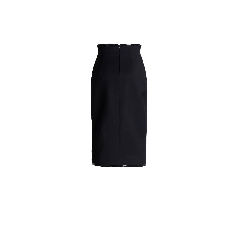 Nineminutes FW22.23 – THE GRACE MIDI WOOL BLACK Nuovo