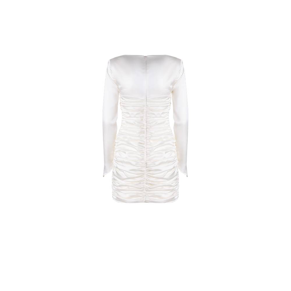 Nineminutes FW22.23 – THE JUN DRESS CHAMPAGNE Qualità