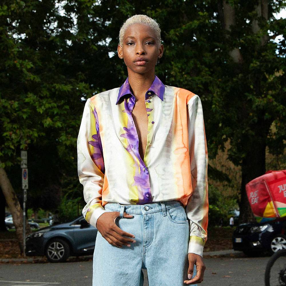 Nineminutes SS22-THE UP TIE DYE Italy