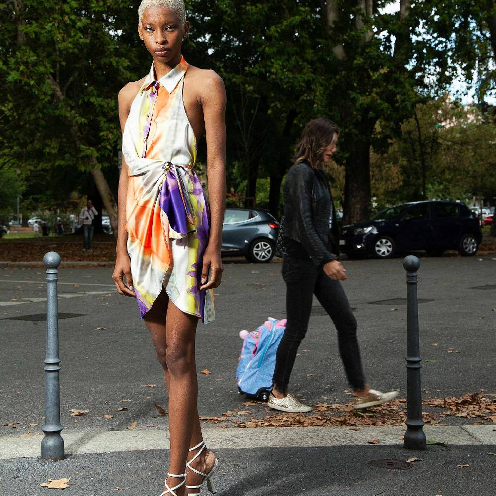 Nineminutes SS22-THE MINI NUIT TIE DYE Vendita