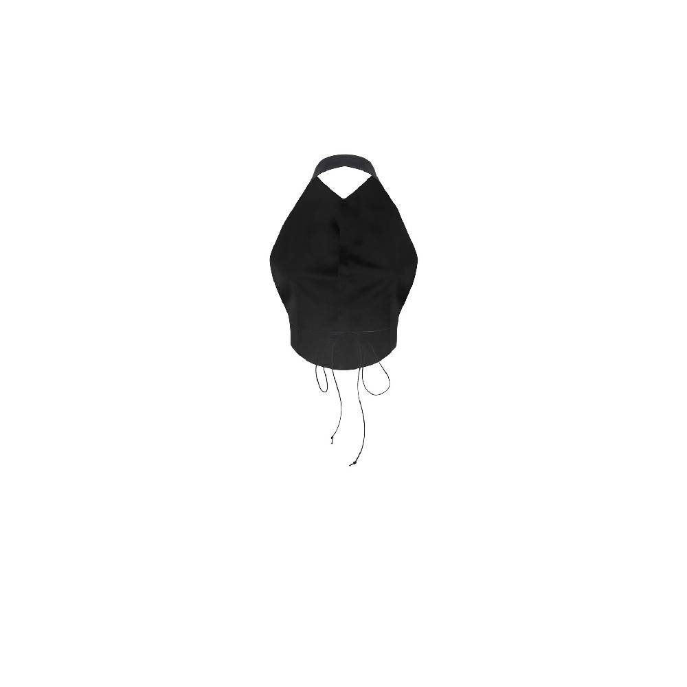 Nineminutes SS22-THE LIZA TOP BLACK Pezzi Unici