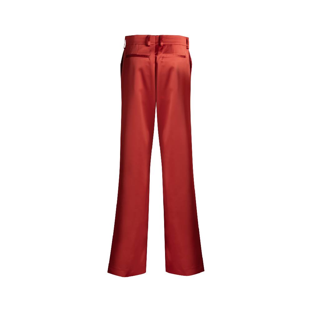 Nineminutes REVERSIBLE – THE WOMAN SUBMARINE PANTS SATIN ORANGE Hotsell