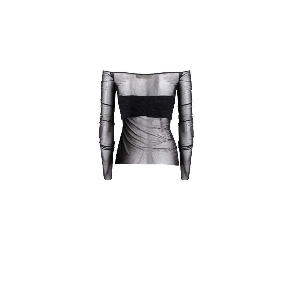 Nineminutes REVERSIBLE – THE BARDOT TOP MESH In Saldo