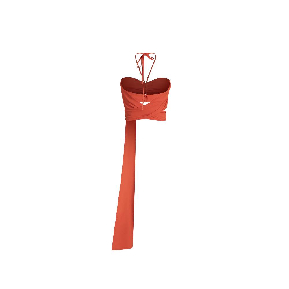 Nineminutes REVERSIBLE – THE NEW FRIDA CREPE ORANGE Moda