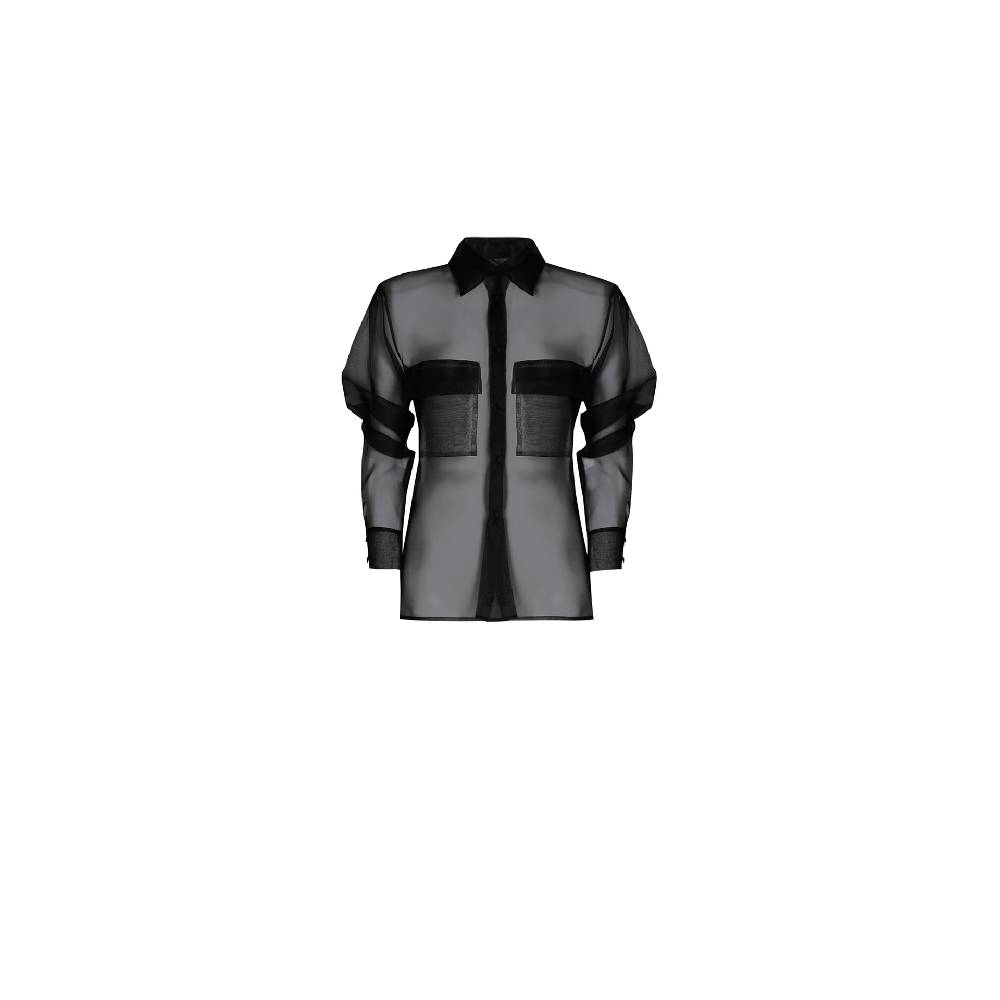 Nineminutes IMNOTPERFECT – THE MAIA ORGANZA BLACK