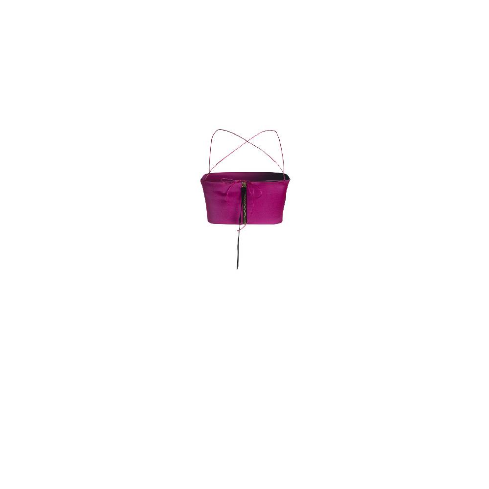 Nineminutes IMNOTPERFECT – THE NIKI TOP DOUBLE BERRY In vendita