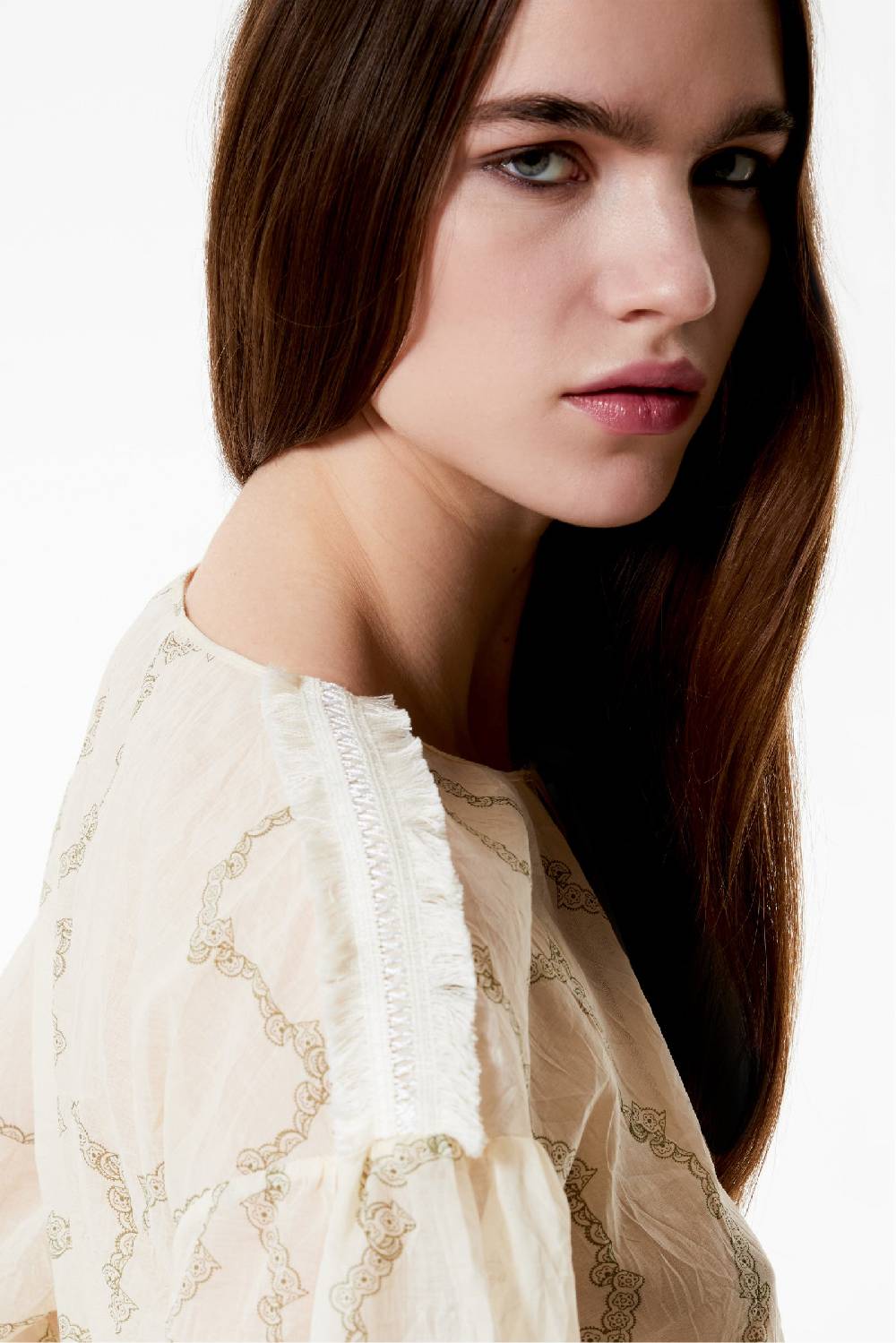 Kristina Ti KIM - Blouse with laces Grace Fino Al -60%