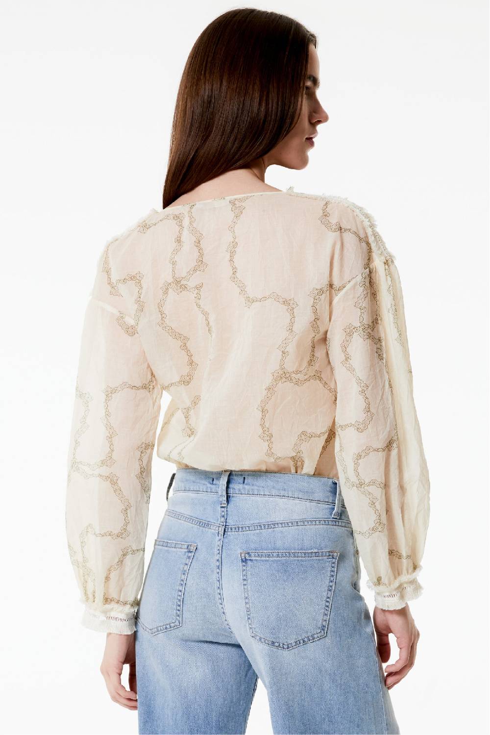 Kristina Ti KIM - Blouse with laces Grace Fino Al -60%