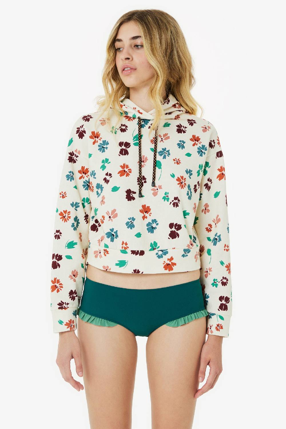 Kristina Ti MAGMA – Hooded sweatshirt Flora Offerte stagionali