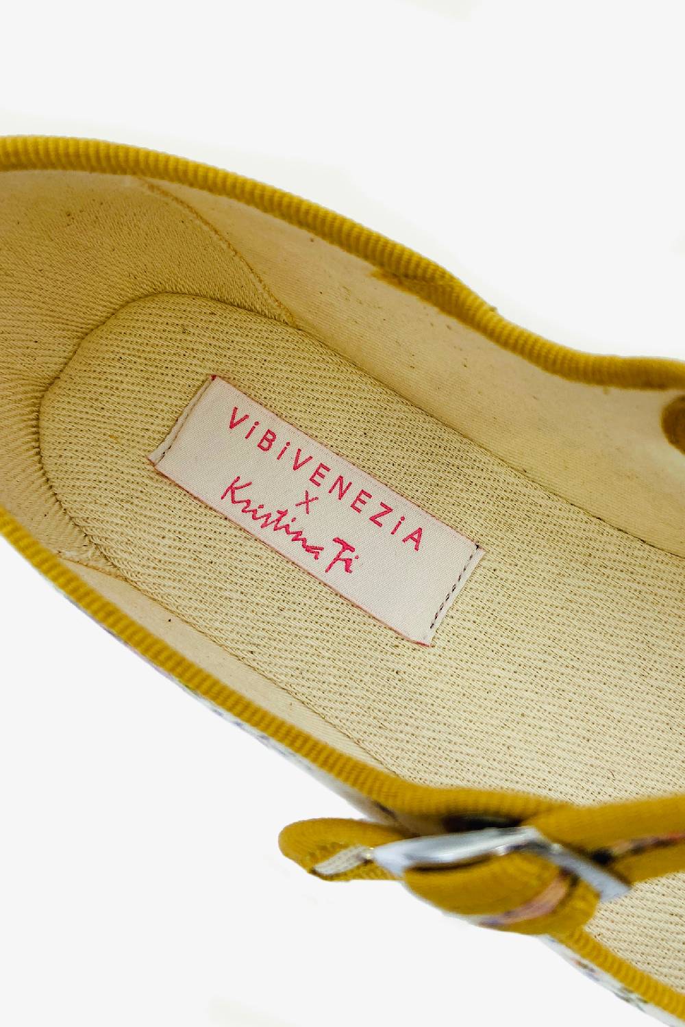 Kristina Ti ERICA - Mary Jane slipper Gold Nuova