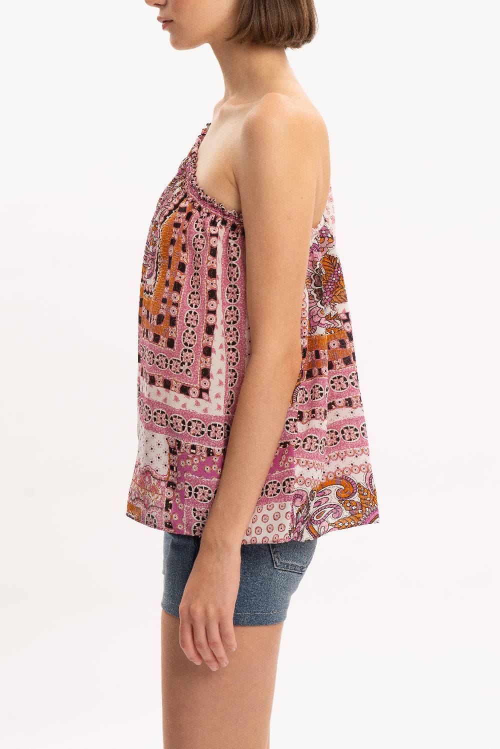 Kristina Ti AGATA - One shoulder blouse Vintage Sottocosto