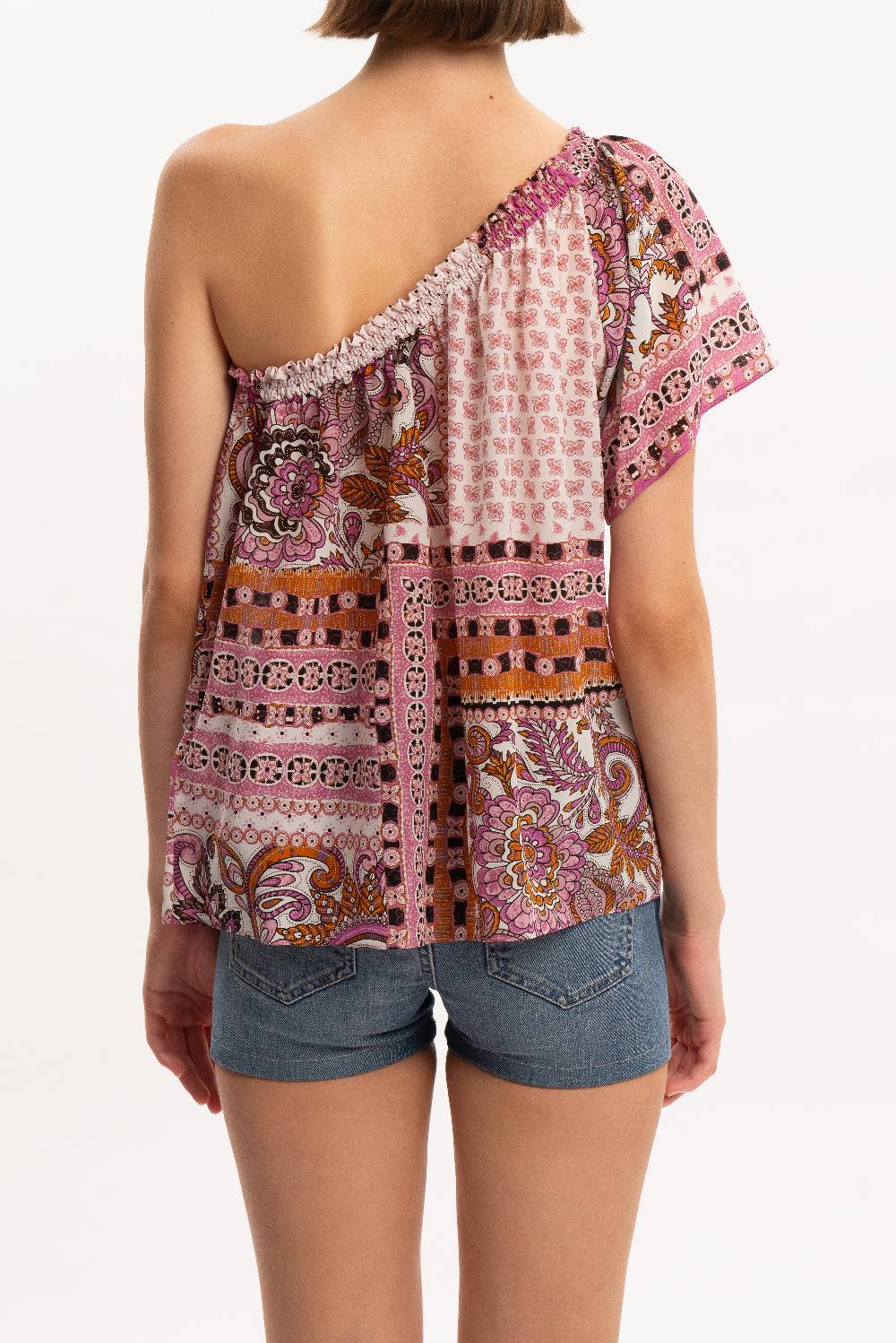 Kristina Ti AGATA - One shoulder blouse Vintage Sottocosto