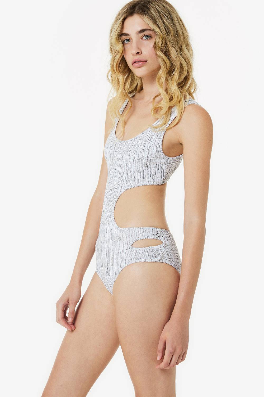 Kristina Ti HALLA - One-piece cut-out Sparkle Pezzi Unici
