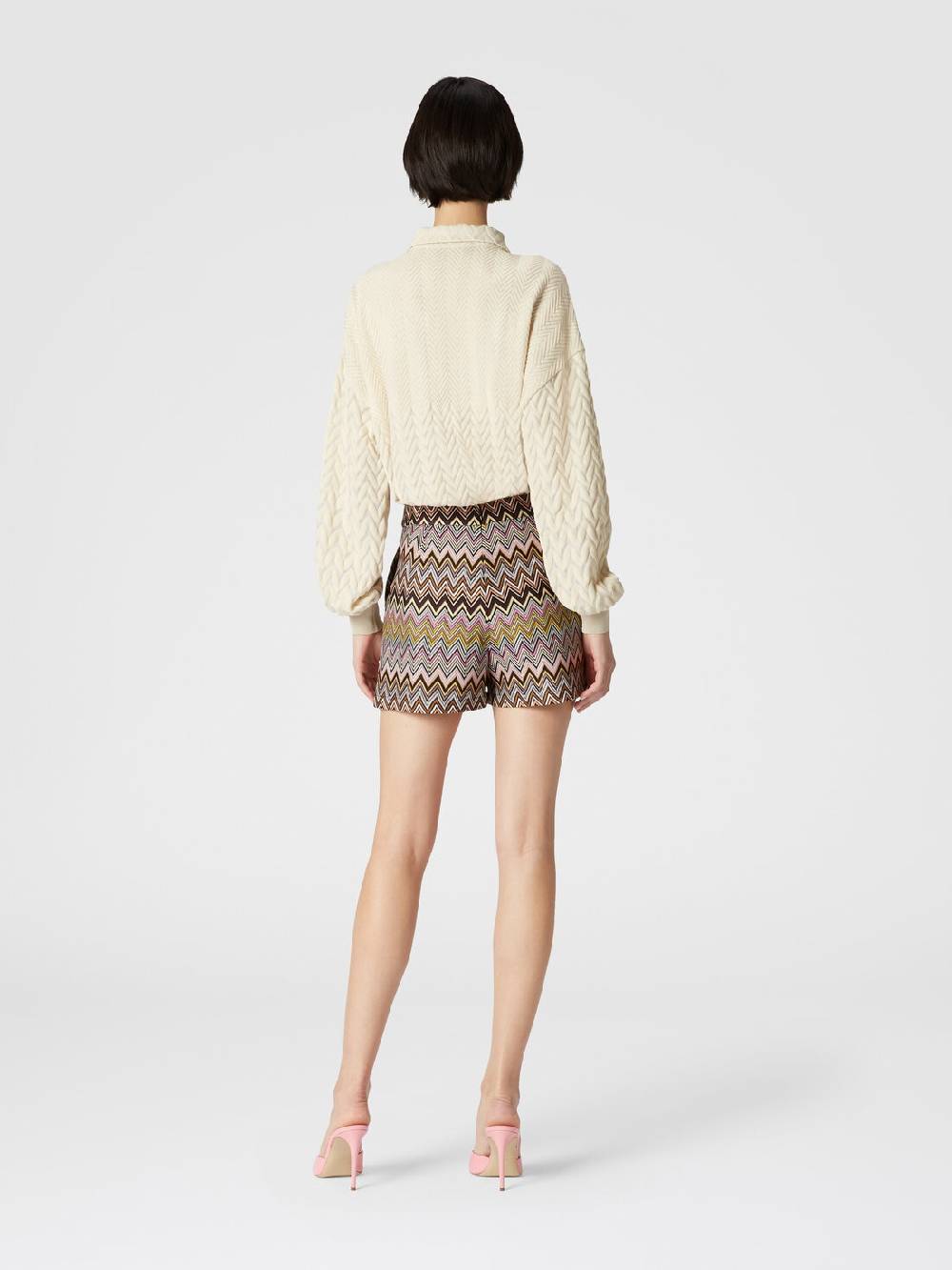 M Missoni Shorts in viscosa zig zag Negozio