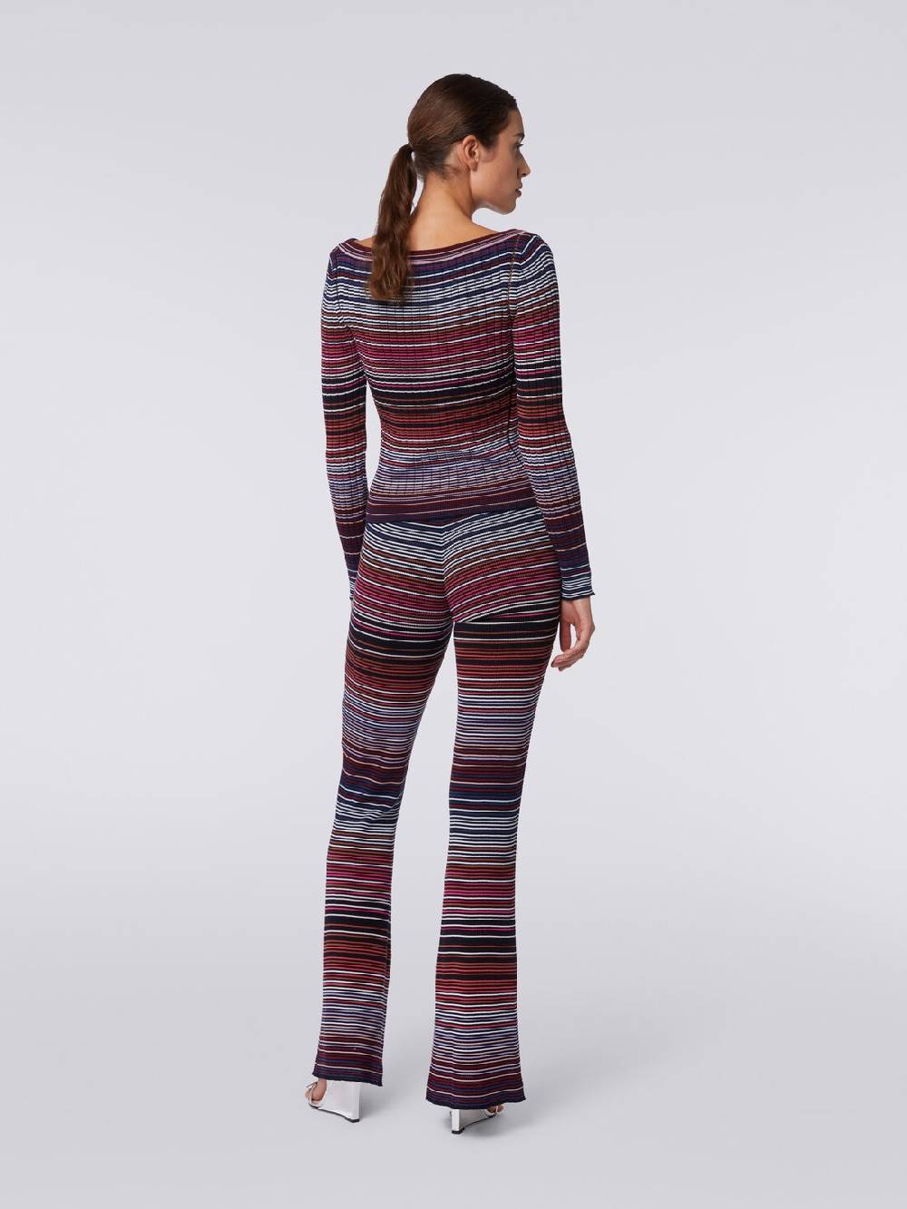 M Missoni Pullover in cotone e viscosa a righe Qualità