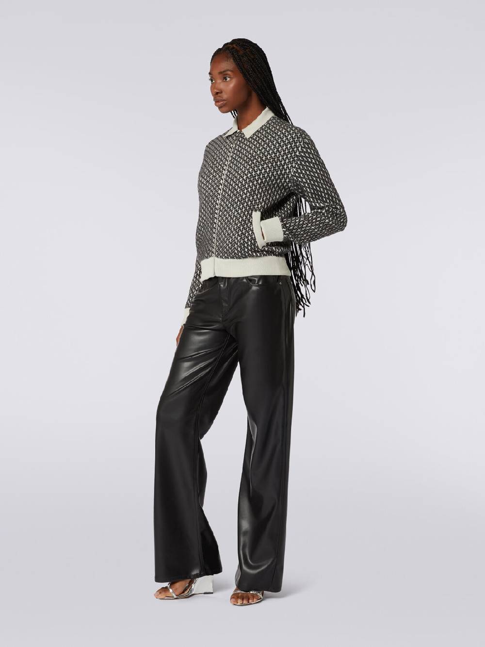 M Missoni Bomber in cotone e nylon con zip Sconto di tempo limitato