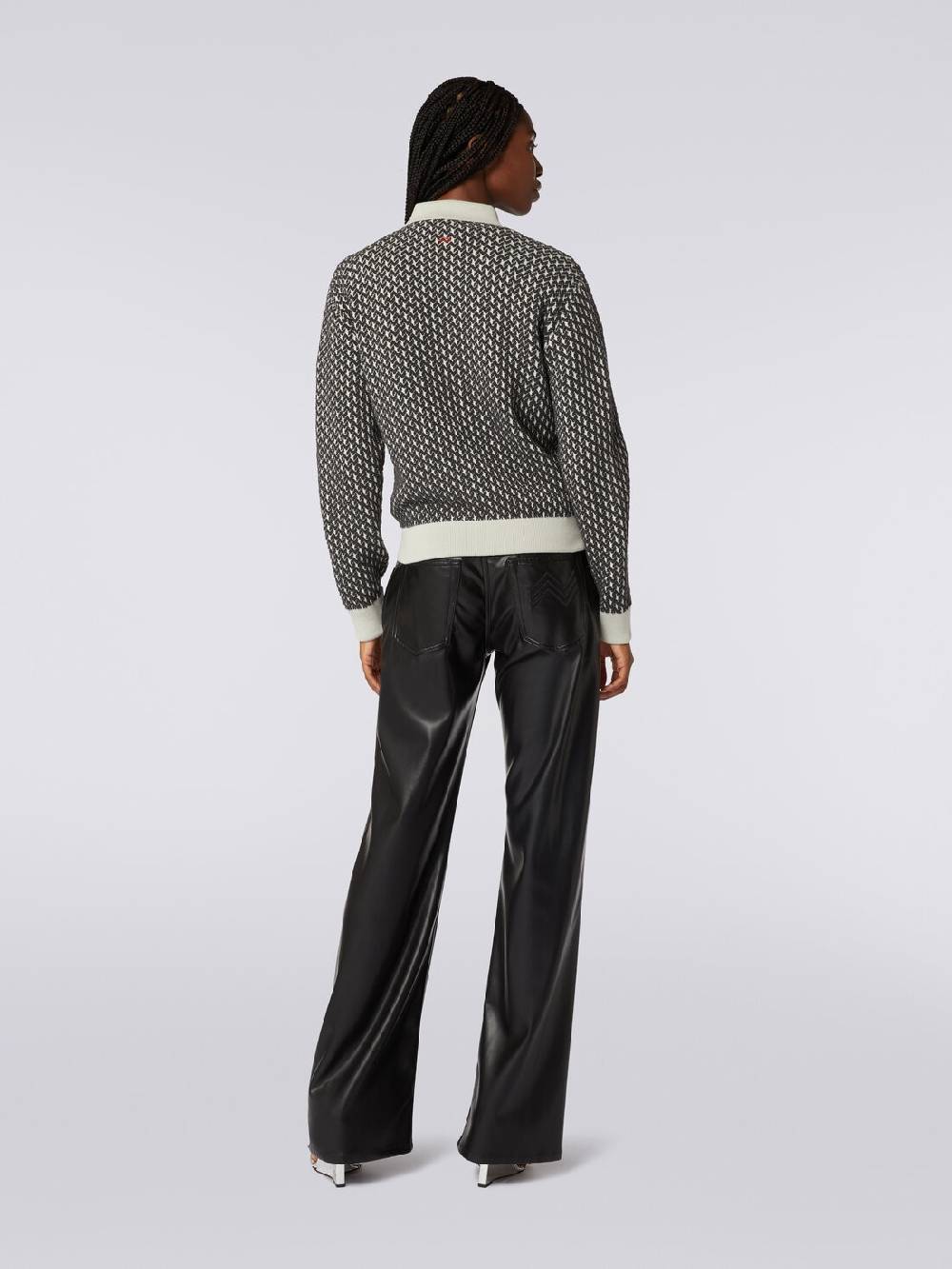 M Missoni Bomber in cotone e nylon con zip Sconto di tempo limitato