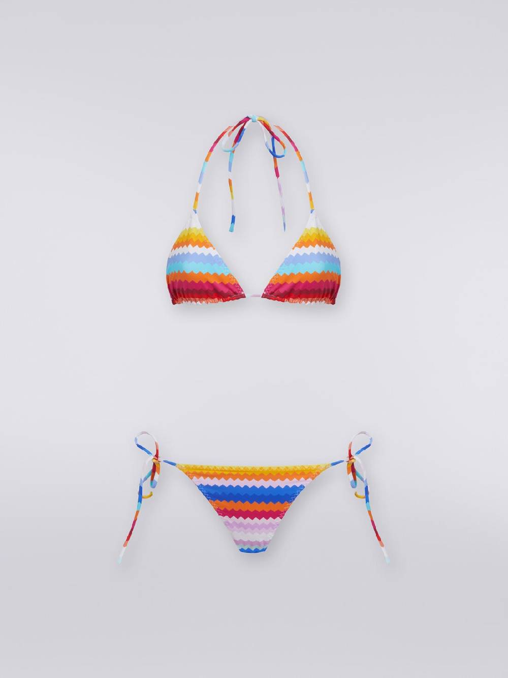 M Missoni Bikini in nylon stretch stampa zig zag Grande vendita