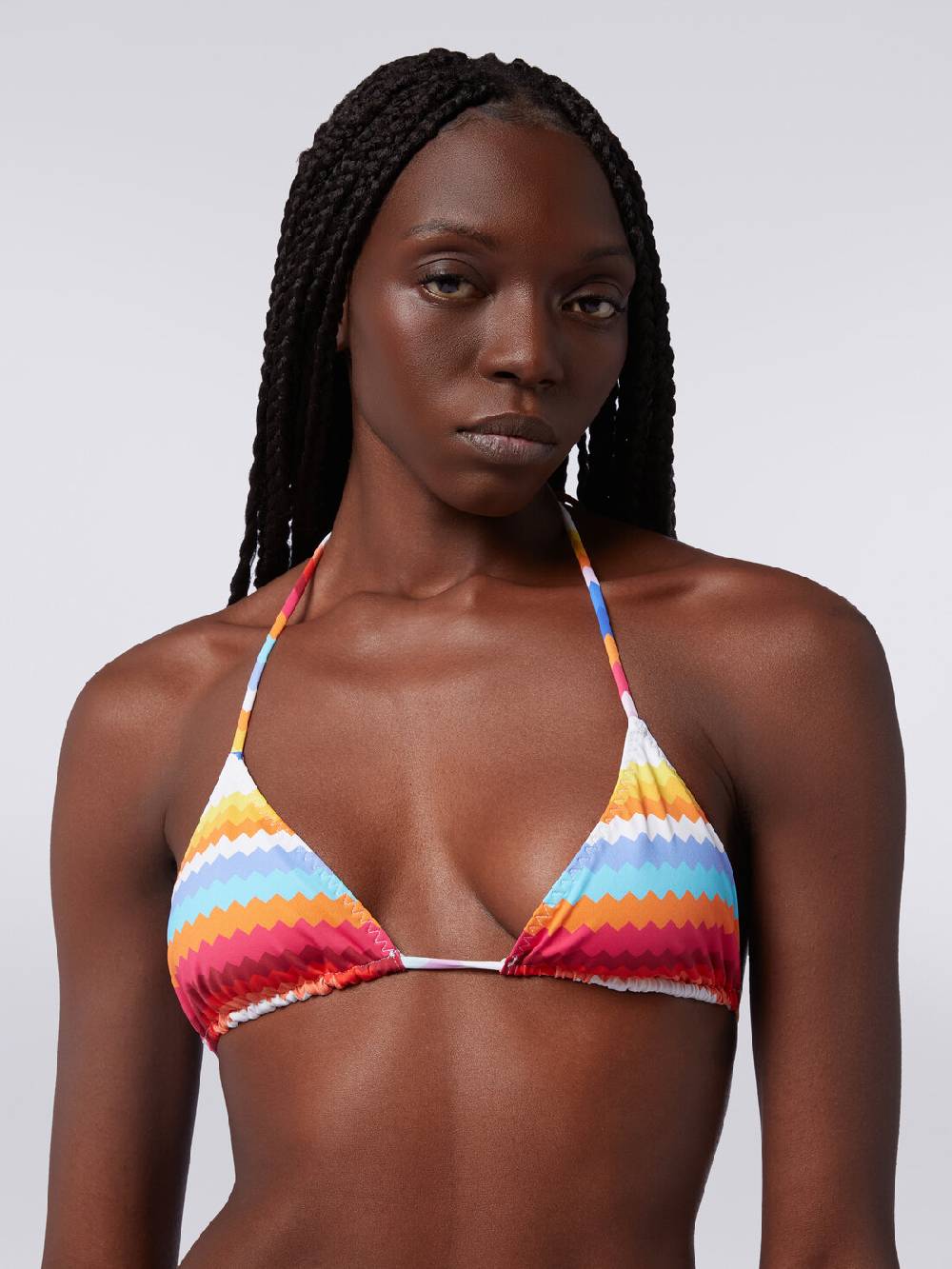 M Missoni Bikini in nylon stretch stampa zig zag Grande vendita
