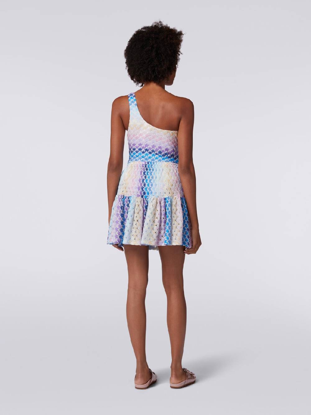 M Missoni Minigonna a balze effetto pizzo dégradé Enormi risparmi