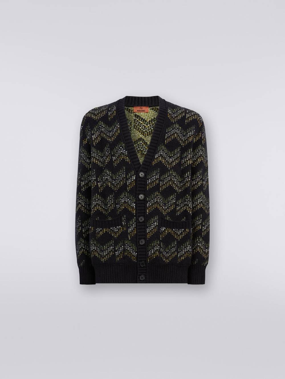 M Missoni Cardigan con scollatura a V in misto cotone Fornitura limitata