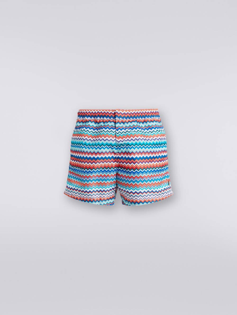 M Missoni Boxer mare in nylon stampa zig zag Fino Al -60%