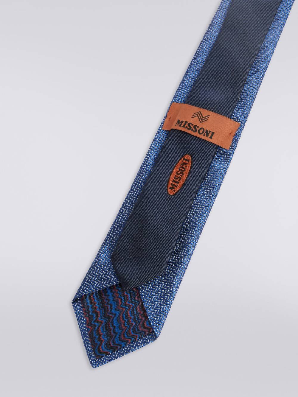 M Missoni Cravatta in seta Consegna Veloce