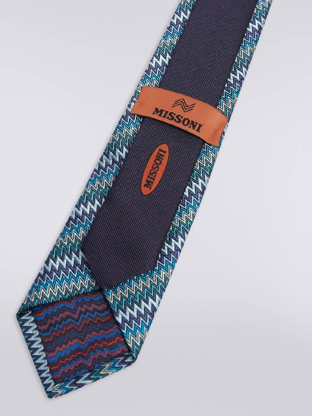 M Missoni Cravatta in seta zig zag Promozione Limitata