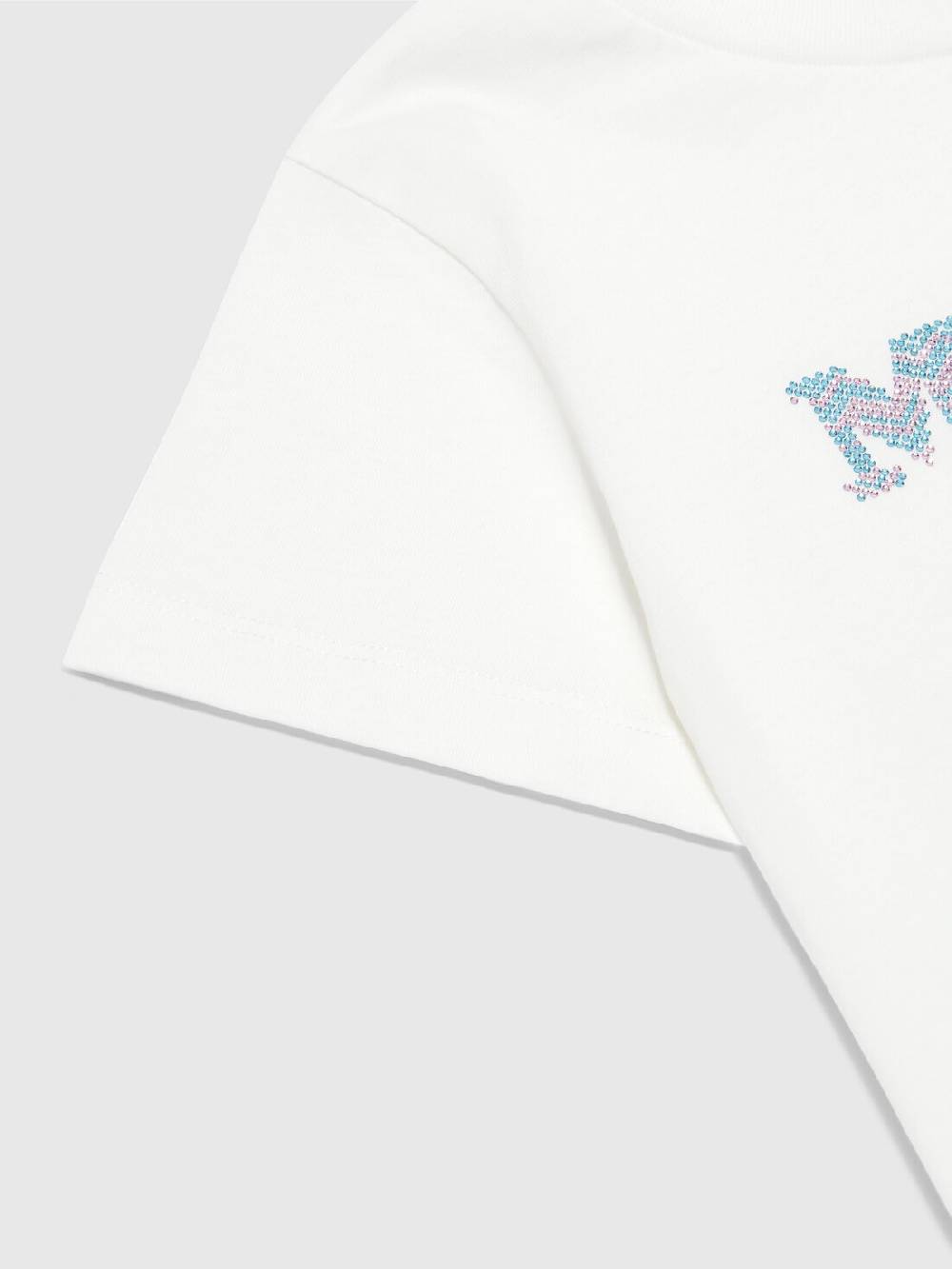 M Missoni T-shirt in jersey di cotone logata Affare Del Giorno