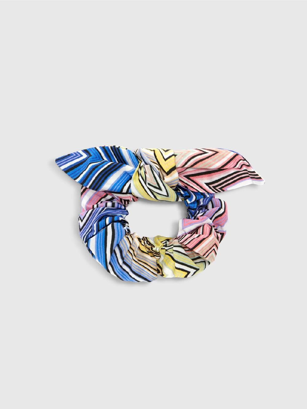 M Missoni Scrunchie in cotone chevron Outlet