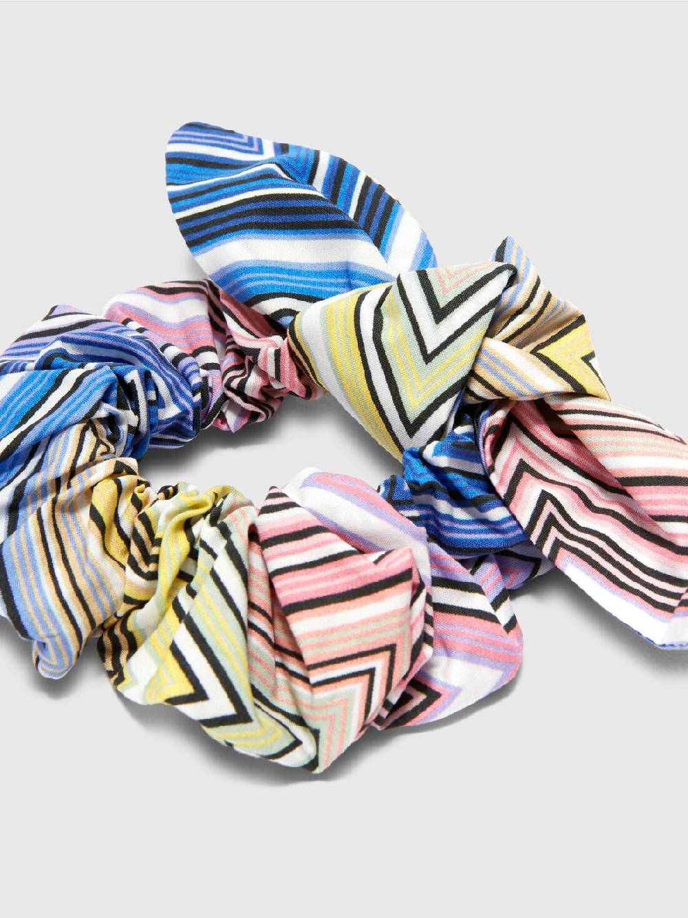 M Missoni Scrunchie in cotone chevron Outlet