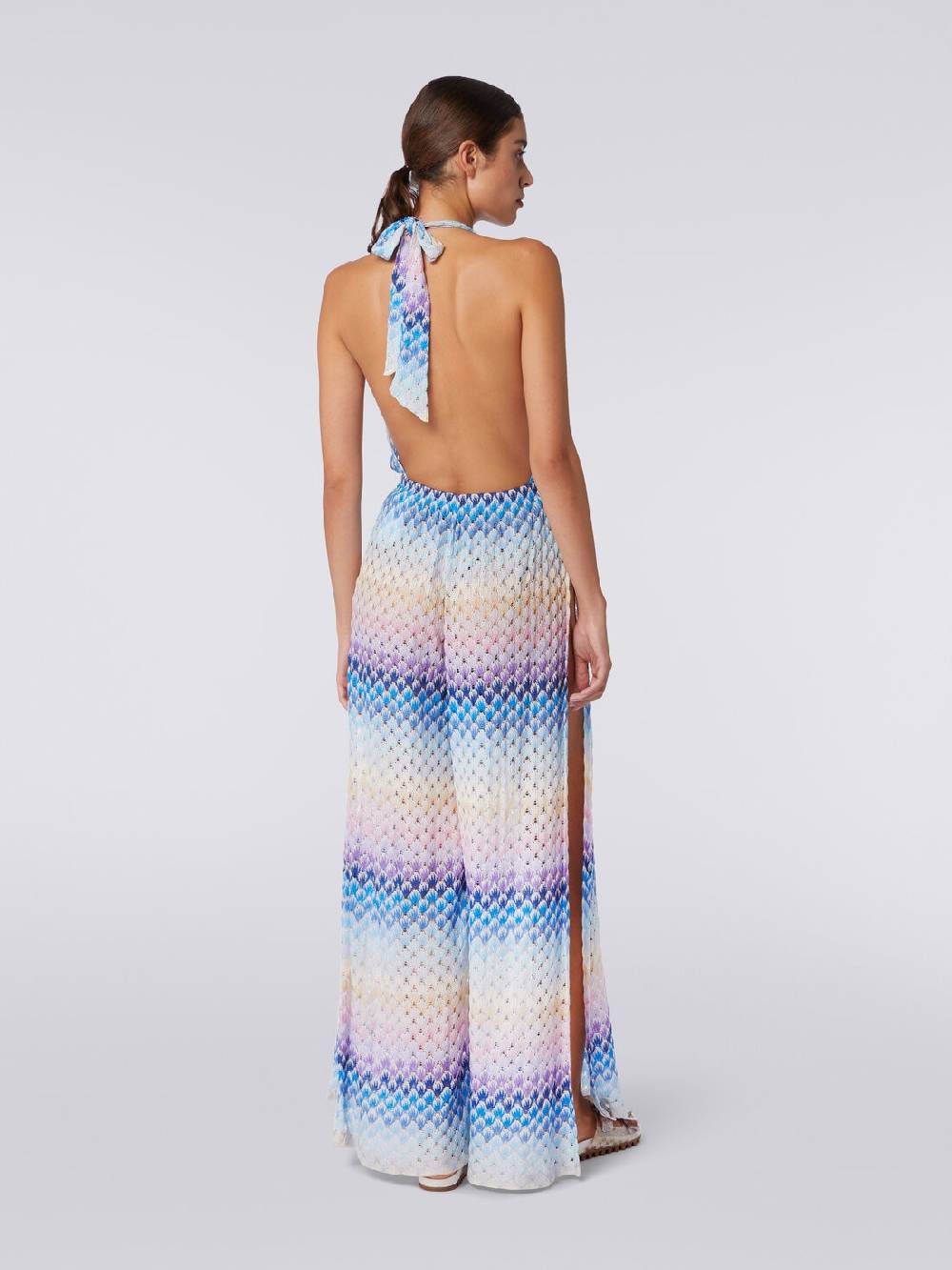 M Missoni Tuta pantalone effetto pizzo dégradé con lurex Negozio