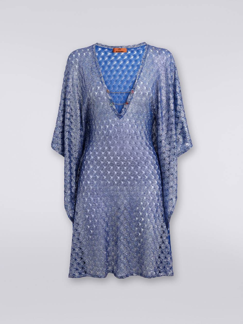 M Missoni Caftano copricostume corto effeto pizzo In Saldo