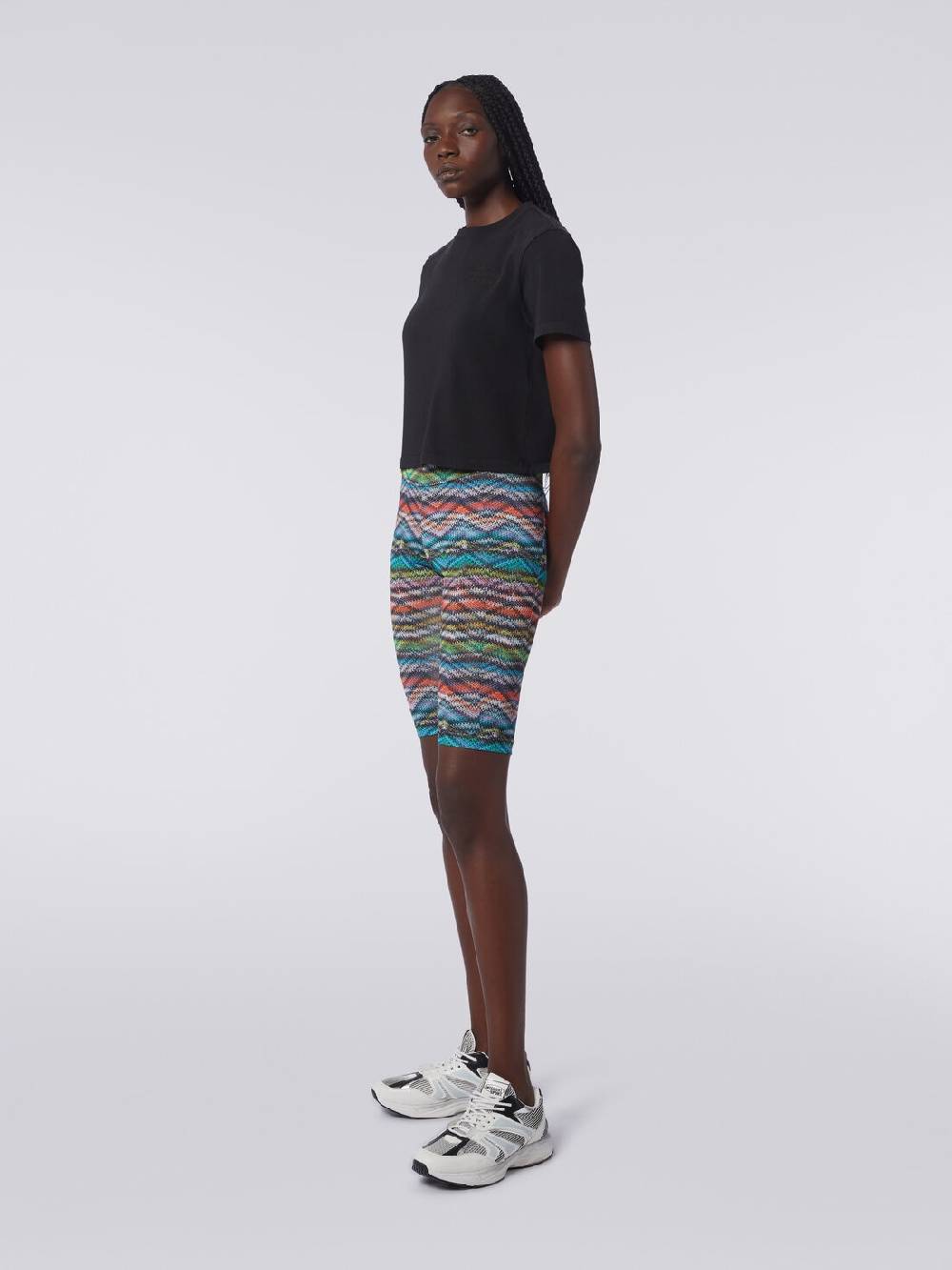 M Missoni Shorts in nylon stretch stampato Qualità Garantita