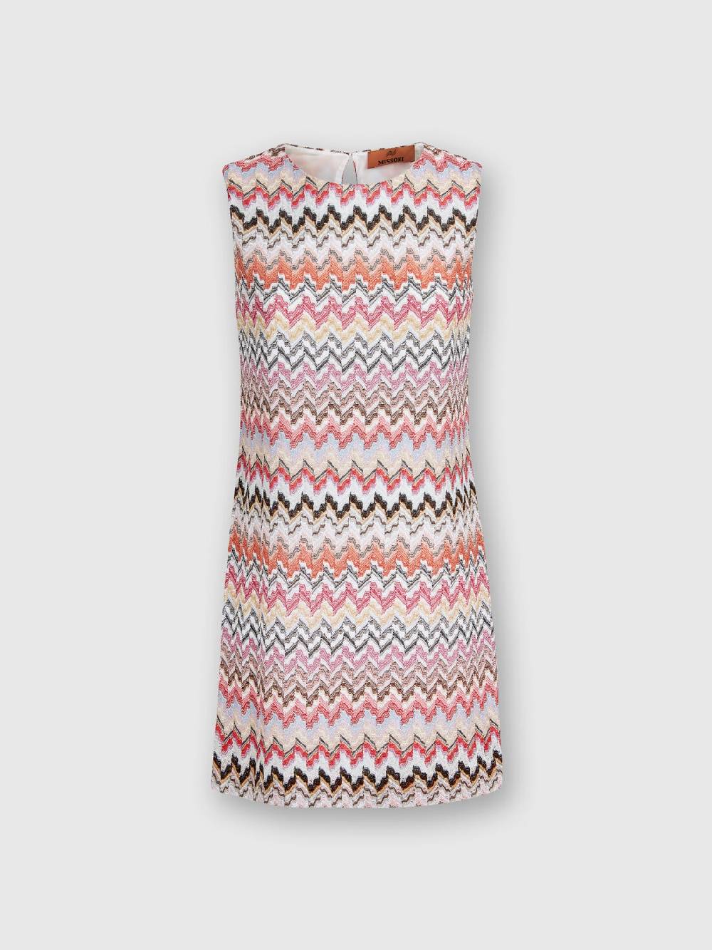 M Missoni Mini-abito in misto viscosa lamé zig zag Acquista Ora